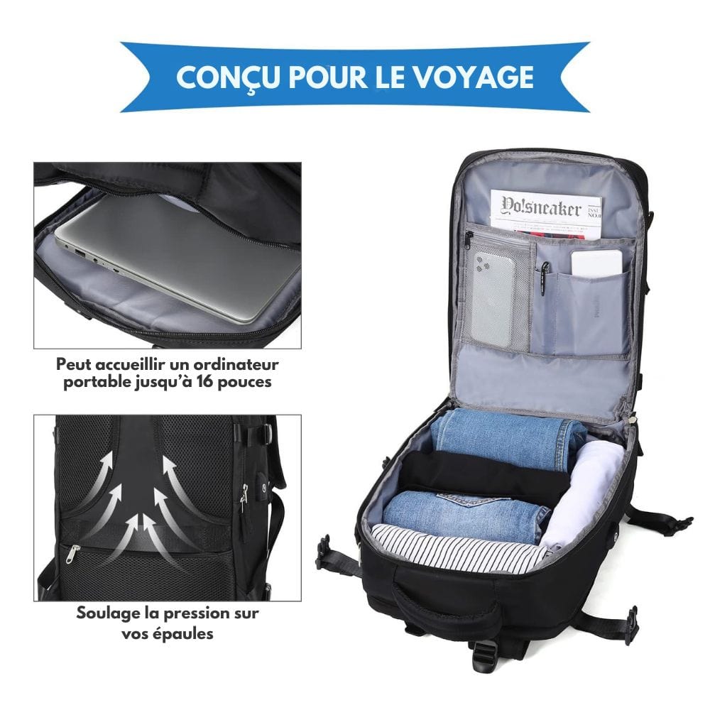 Sac de voyage - Voyagez léger, emportez l’essentiel