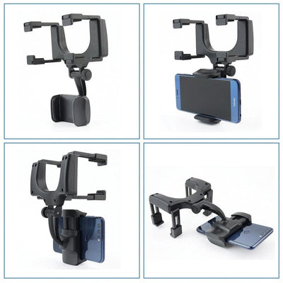 Support smartphone rétroviseur auto