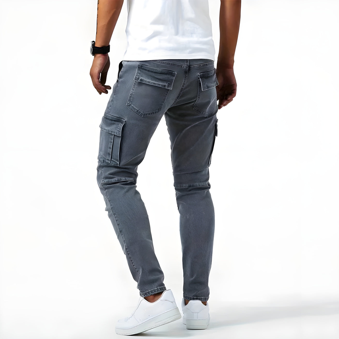 Nexon | Stretch Denim Cargo Pants