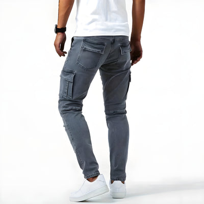 Nexon | Stretch Denim Cargo Pants