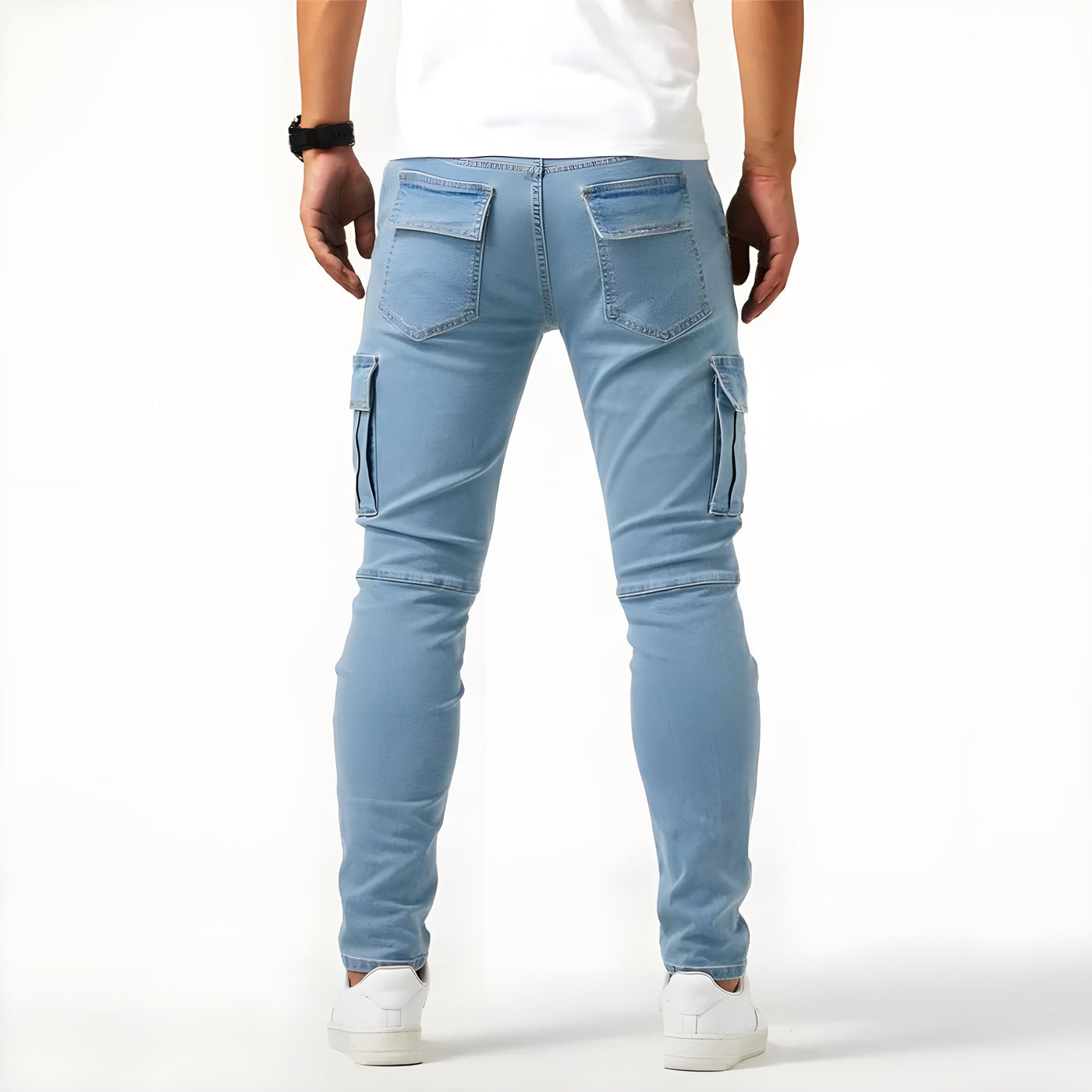 Nexon | Stretch Denim Cargo Pants