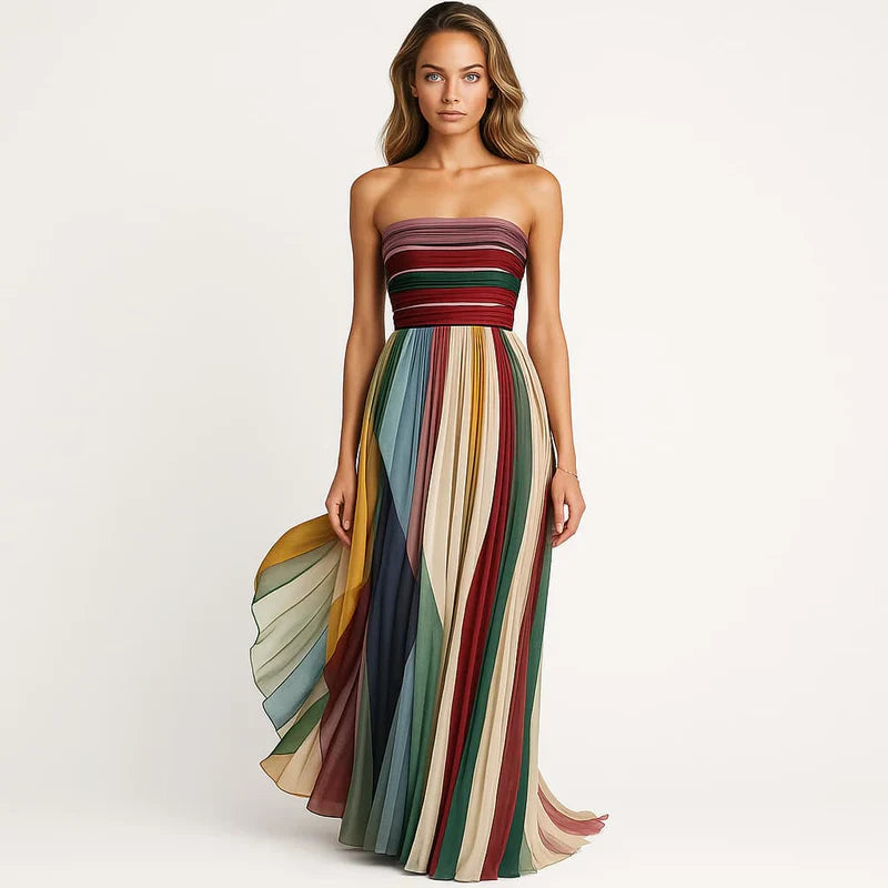 Luna | Robe d'Été Fluide et Colorée
