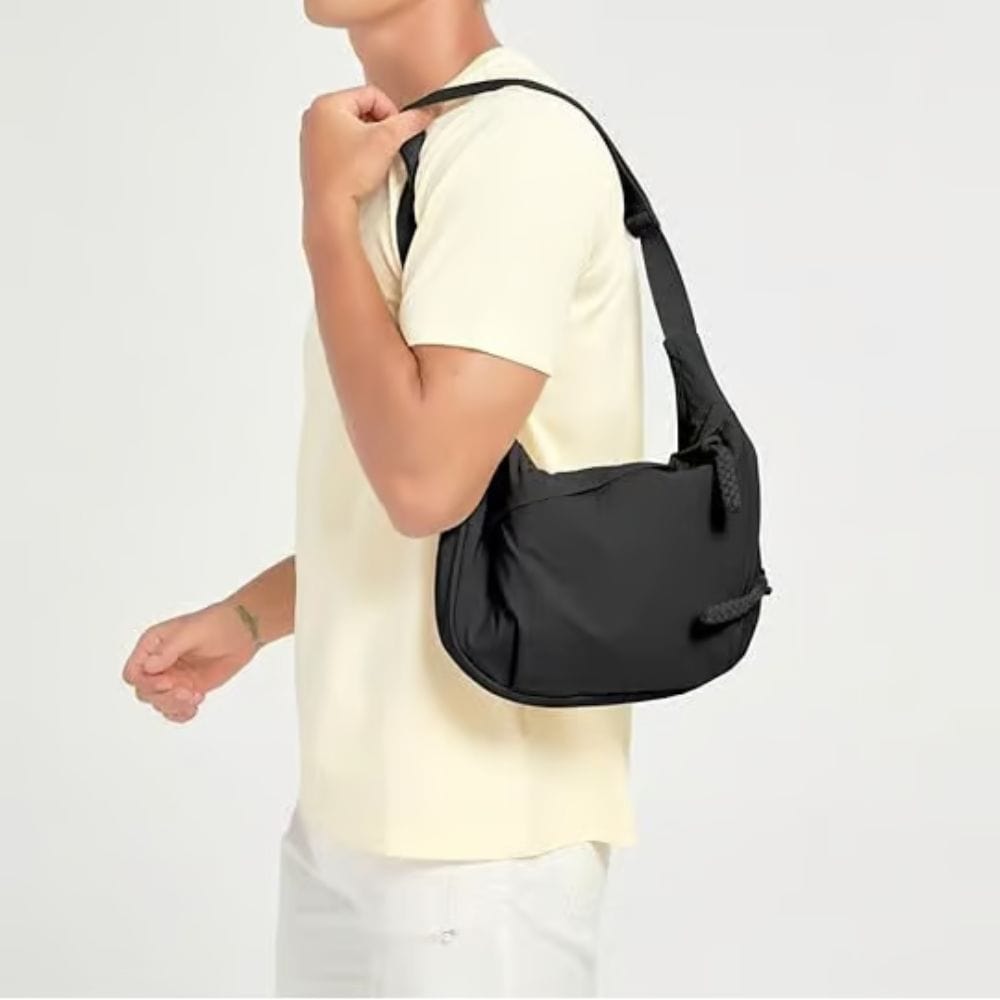 Sac bandoulière multipoches