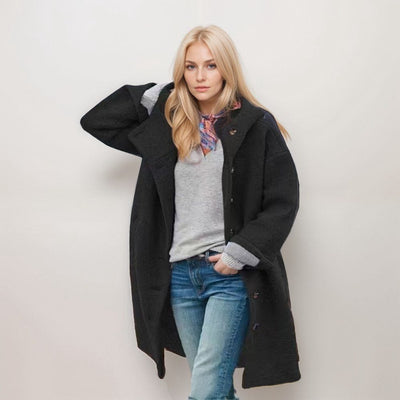 Manteau long confortable