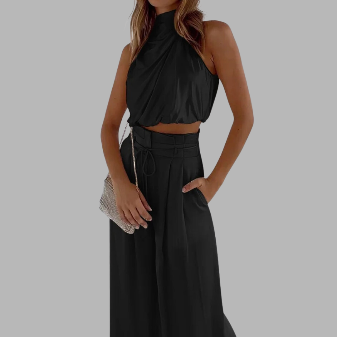 Ensemble sans manches pour femme