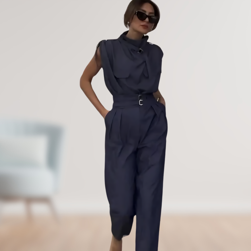 Loren | Elegant Tops and Long Pants Set