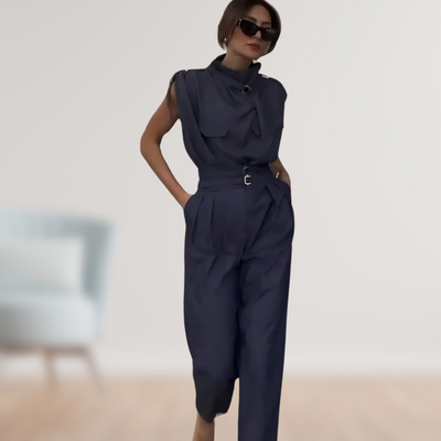 Loren | Elegant Tops and Long Pants Set