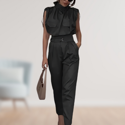 Loren | Elegant Tops and Long Pants Set