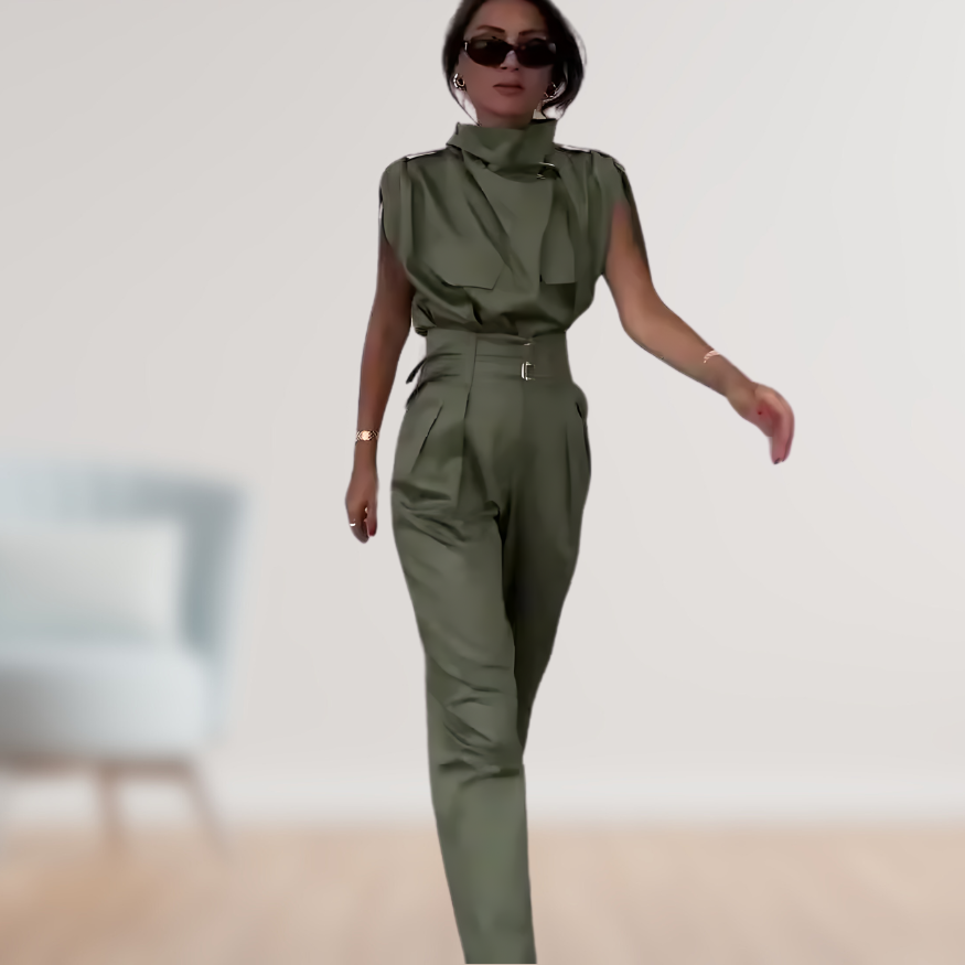 Loren | Elegant Tops and Long Pants Set