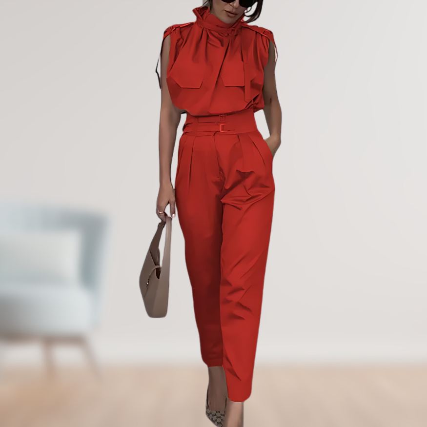 Loren | Elegant Tops and Long Pants Set