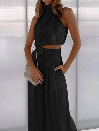 Ensemble sans manches pour femme