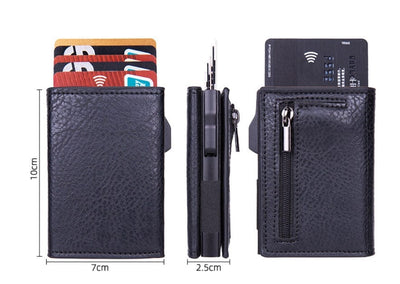 Portefeuille compact et multifonction premium