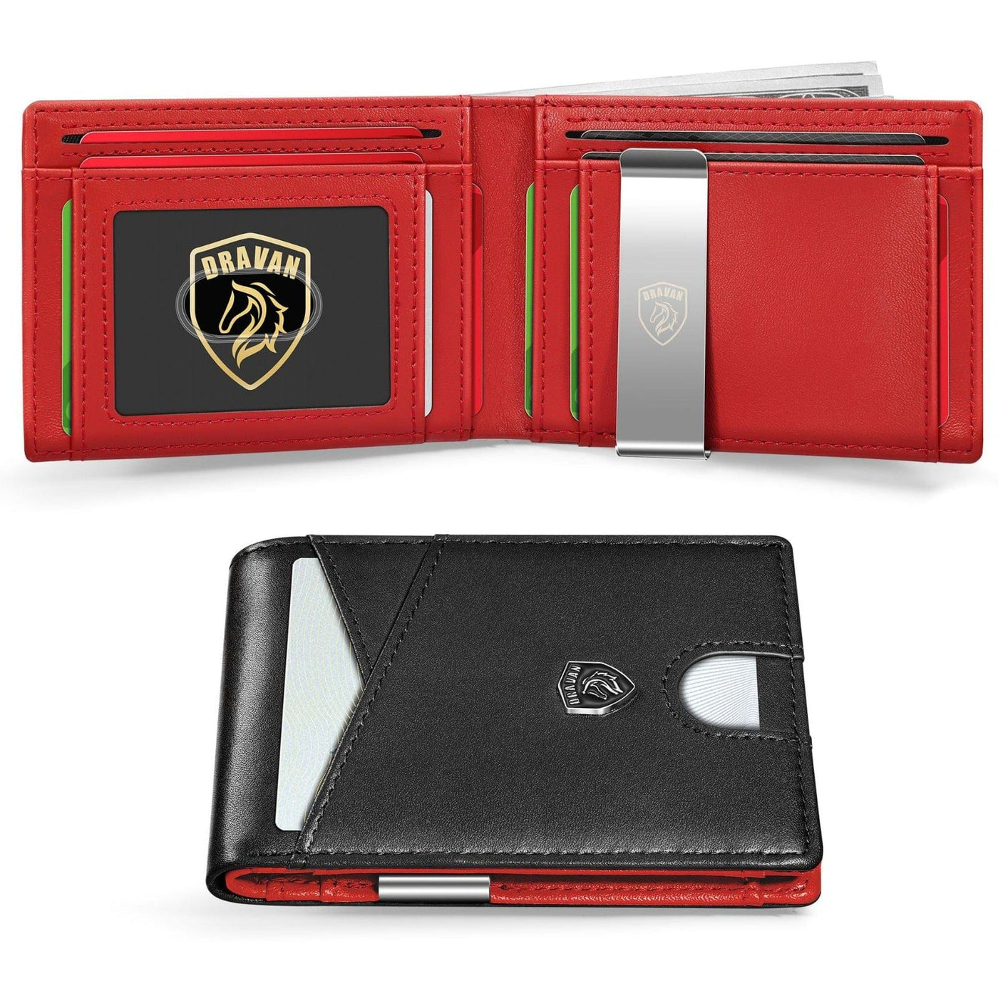 Portefeuille compact, sécurisé RFID