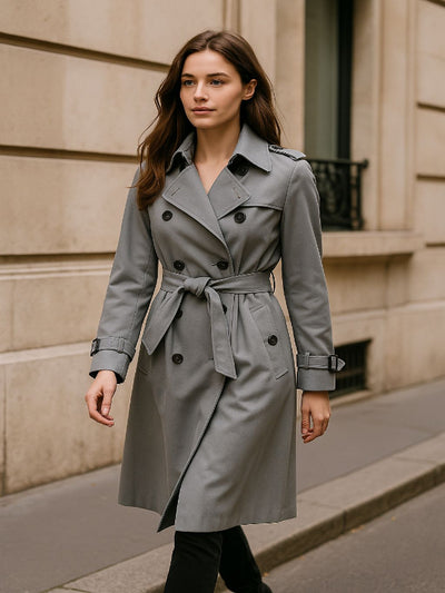 L’Intemporel Trench Élégance – Collection Luxora Paris