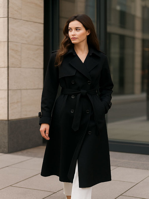 L’Intemporel Trench Élégance – Collection Luxora Paris