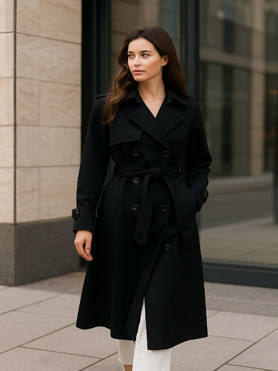 L’Intemporel Trench Élégance – Collection Luxora Paris