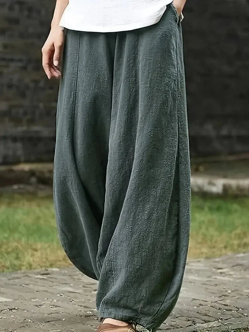 Pantalon ample style sarouel