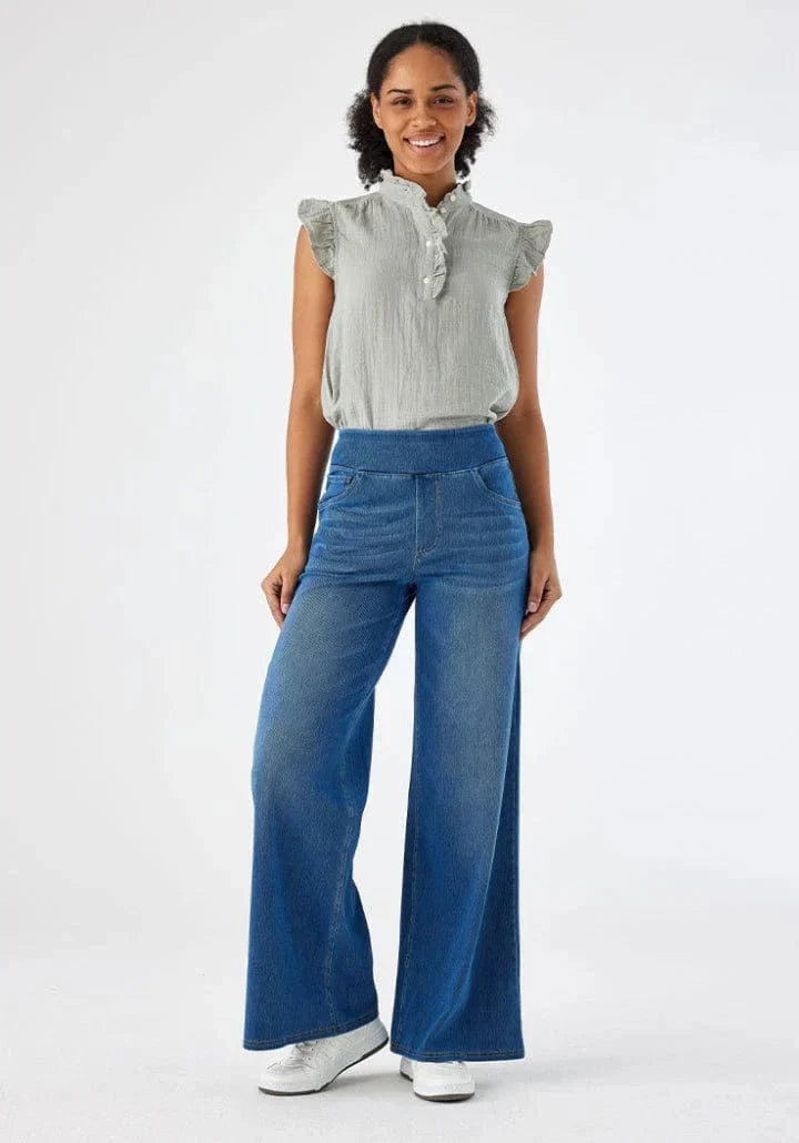 Jean élancé et taille haute