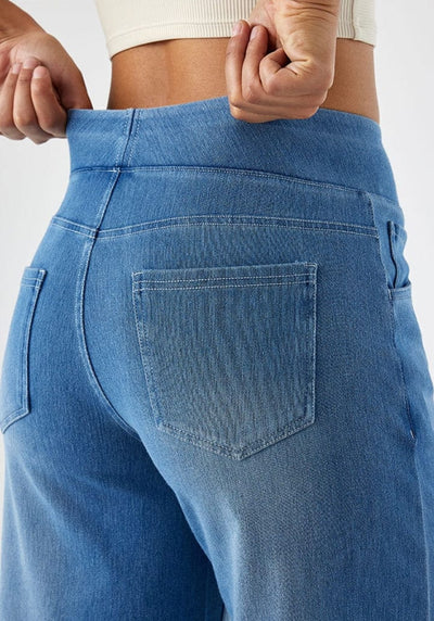Jean élancé et taille haute