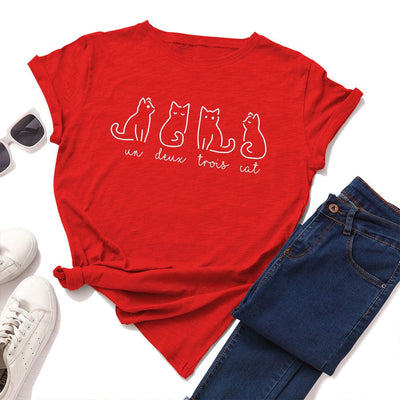 T-shirt trois petits chats
