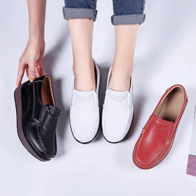 Mocassins compensés confort+