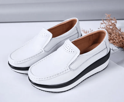 Mocassins compensés confort+