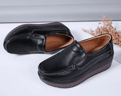 Mocassins compensés confort+