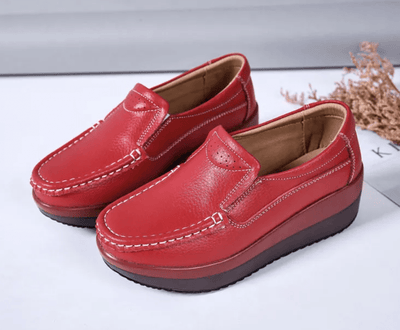 Mocassins compensés confort+