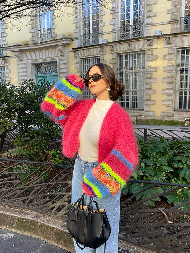 Jane | Warm Knitted Cardigan