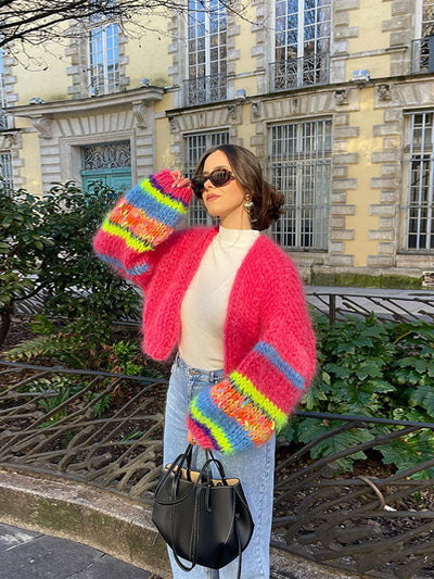 Jane | Warm Knitted Cardigan