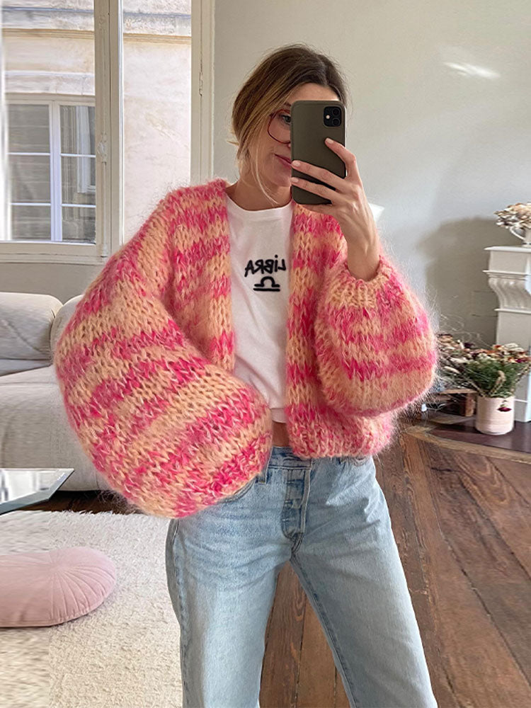 Jane | Warm Knitted Cardigan