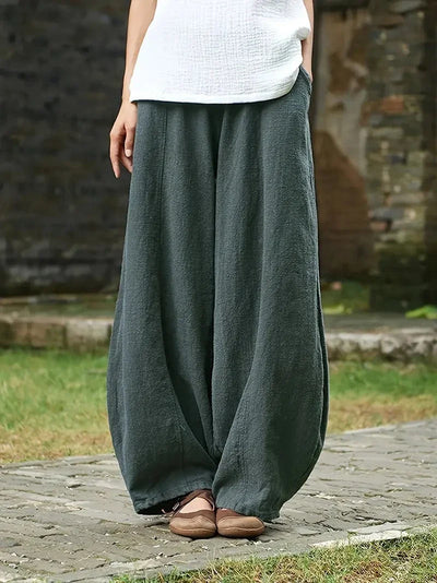 Pantalon ample style sarouel