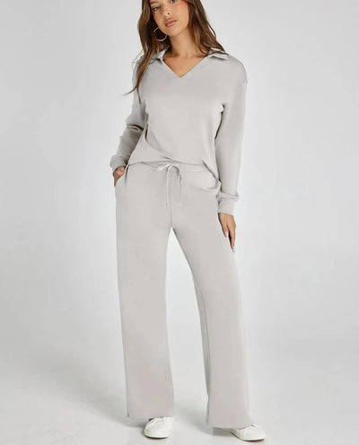 Ensemble Jogging 2 Pièces Femme – Survêtement Chic et Décontracté