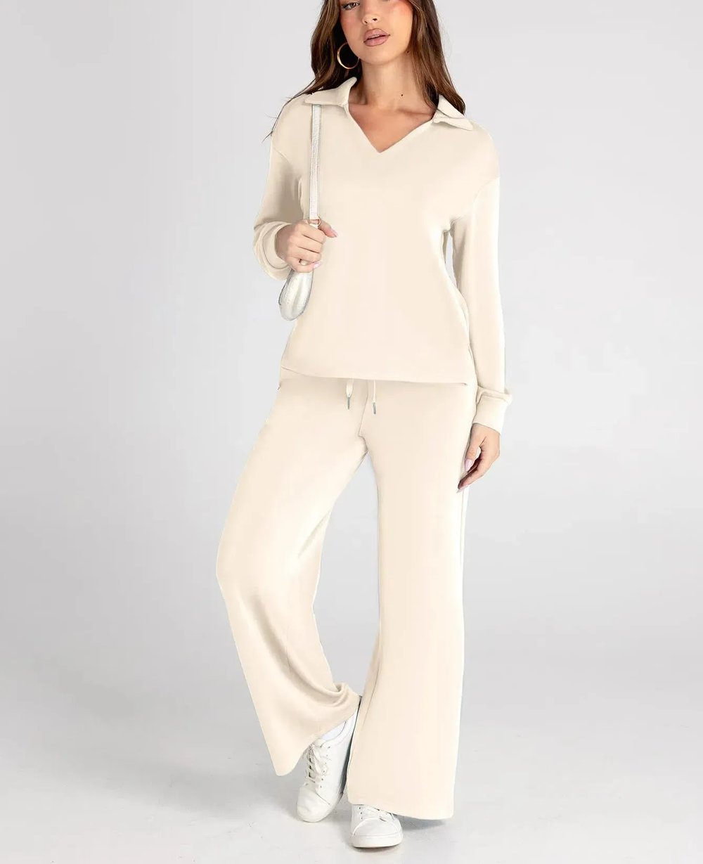Ensemble Jogging 2 Pièces Femme – Survêtement Chic et Décontracté