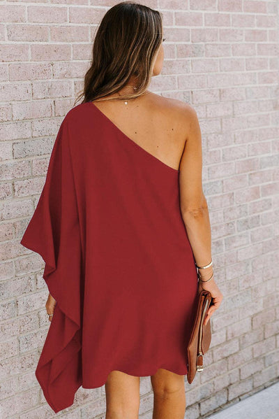 Cornelia™ | Mini-Robe One-Shoulder Stylée