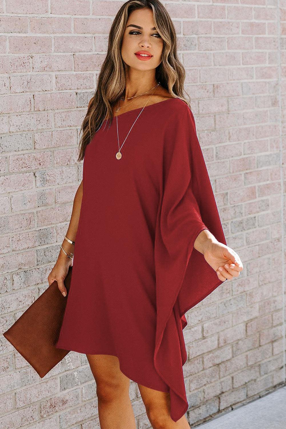 Cornelia™ | Mini-Robe One-Shoulder Stylée
