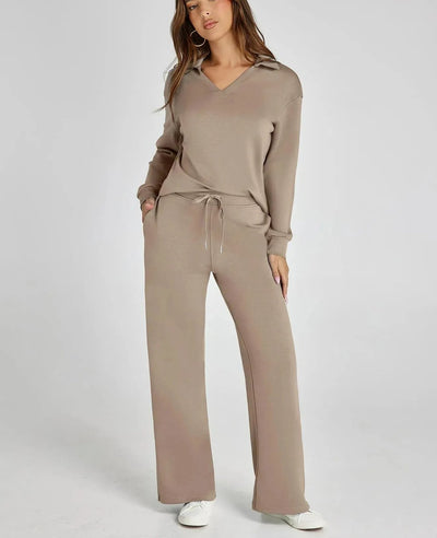 Ensemble Jogging 2 Pièces Femme – Survêtement Chic et Décontracté