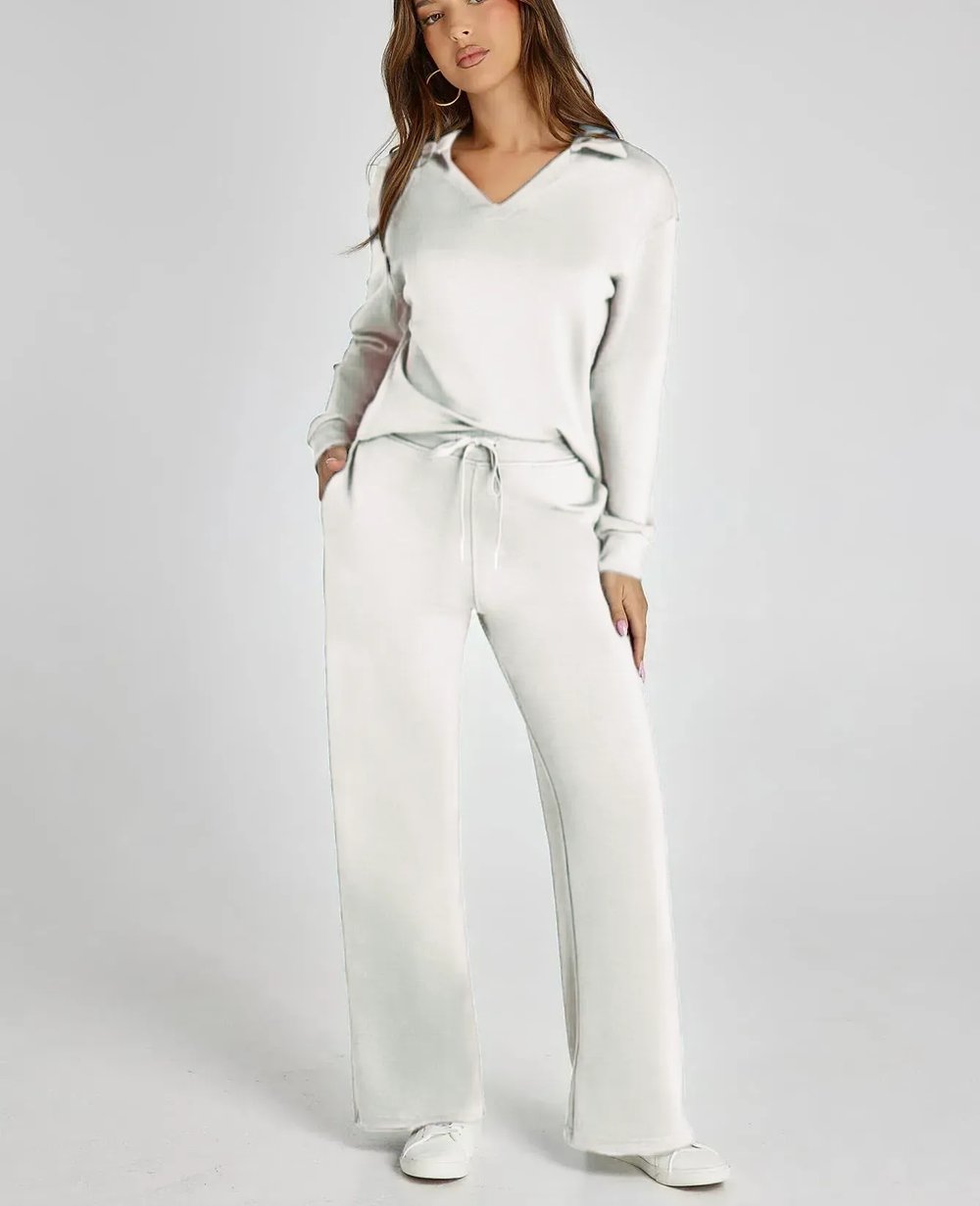 Ensemble Jogging 2 Pièces Femme – Survêtement Chic et Décontracté