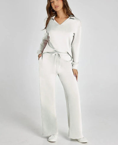 Ensemble Jogging 2 Pièces Femme – Survêtement Chic et Décontracté