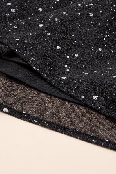 Livia™ | Robe Éblouissante en Tulle Scintillant avec Manches Longues