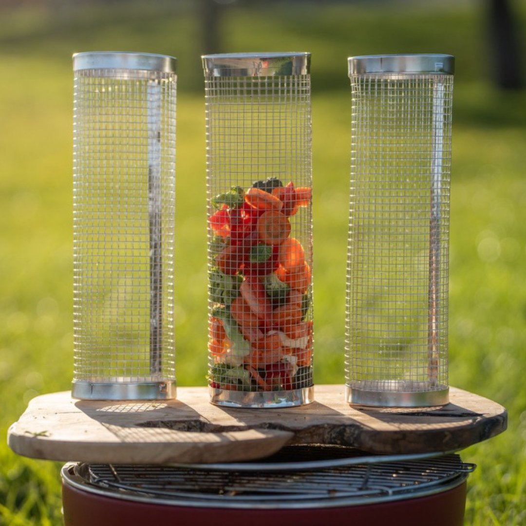 GrillBox Pro™ – Le panier BBQ pour une cuisson parfaite, sans brûlure ni chute