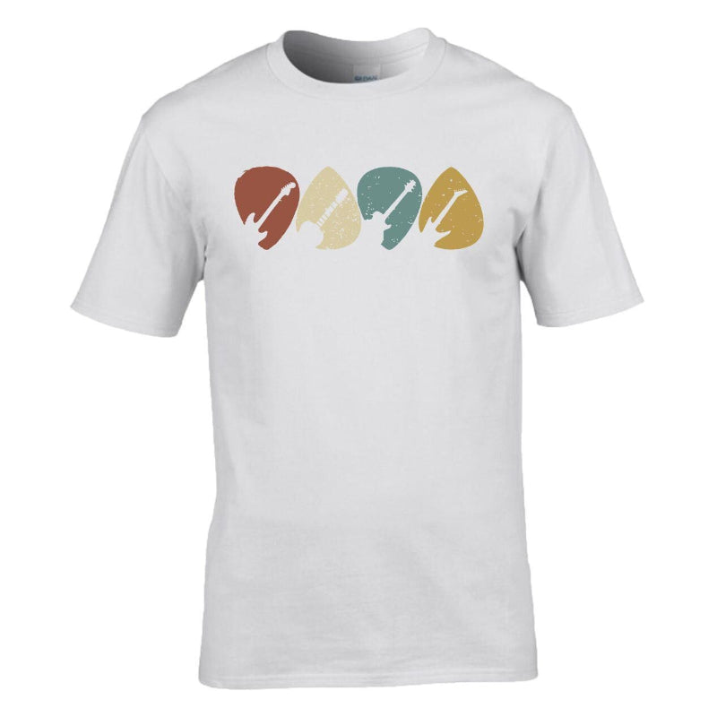 T-shirt Guitariste - Style Vintage