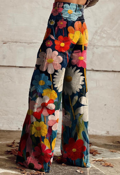 Camilla – Pantalon Floral Ultra Confort | -50 % Aujourd’hui