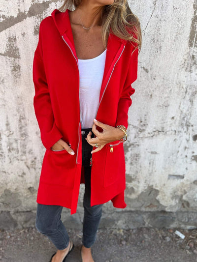 Janeth | Zip Cardigan