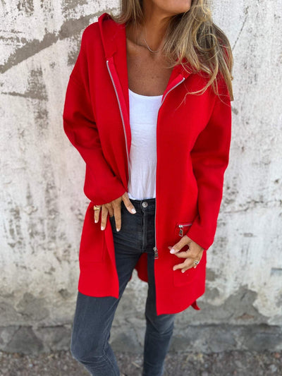 Janeth | Zip Cardigan