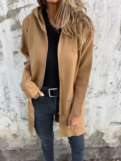 Janeth | Zip Cardigan