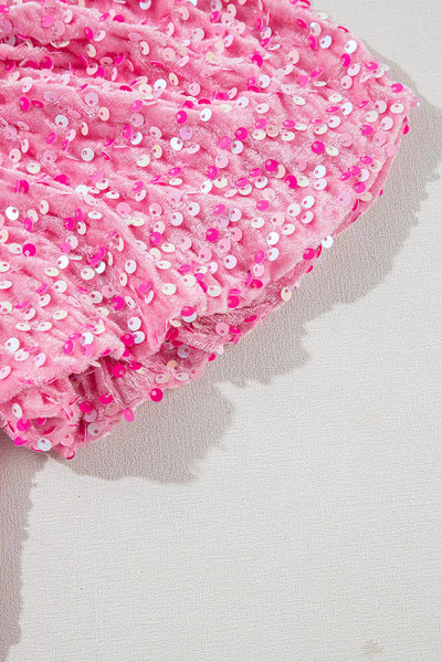 Ida™ | Robe Courte Chic à Paillettes