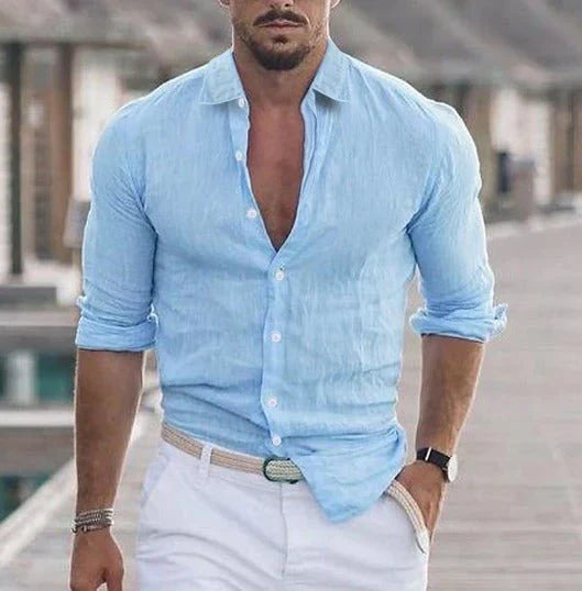Leo | Linen Shirt