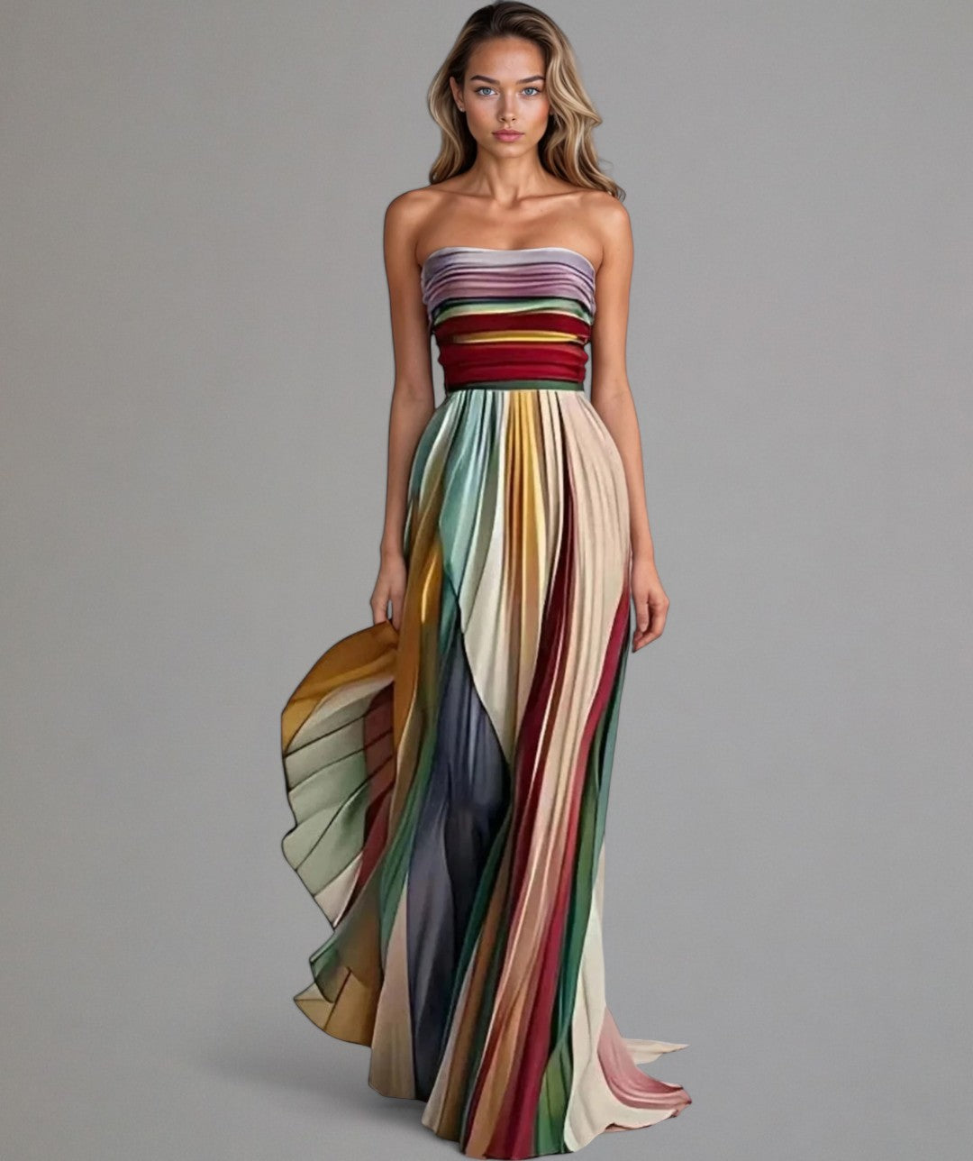 Luna | Robe d'Été Fluide et Colorée
