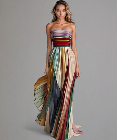 Luna | Robe d'Été Fluide et Colorée